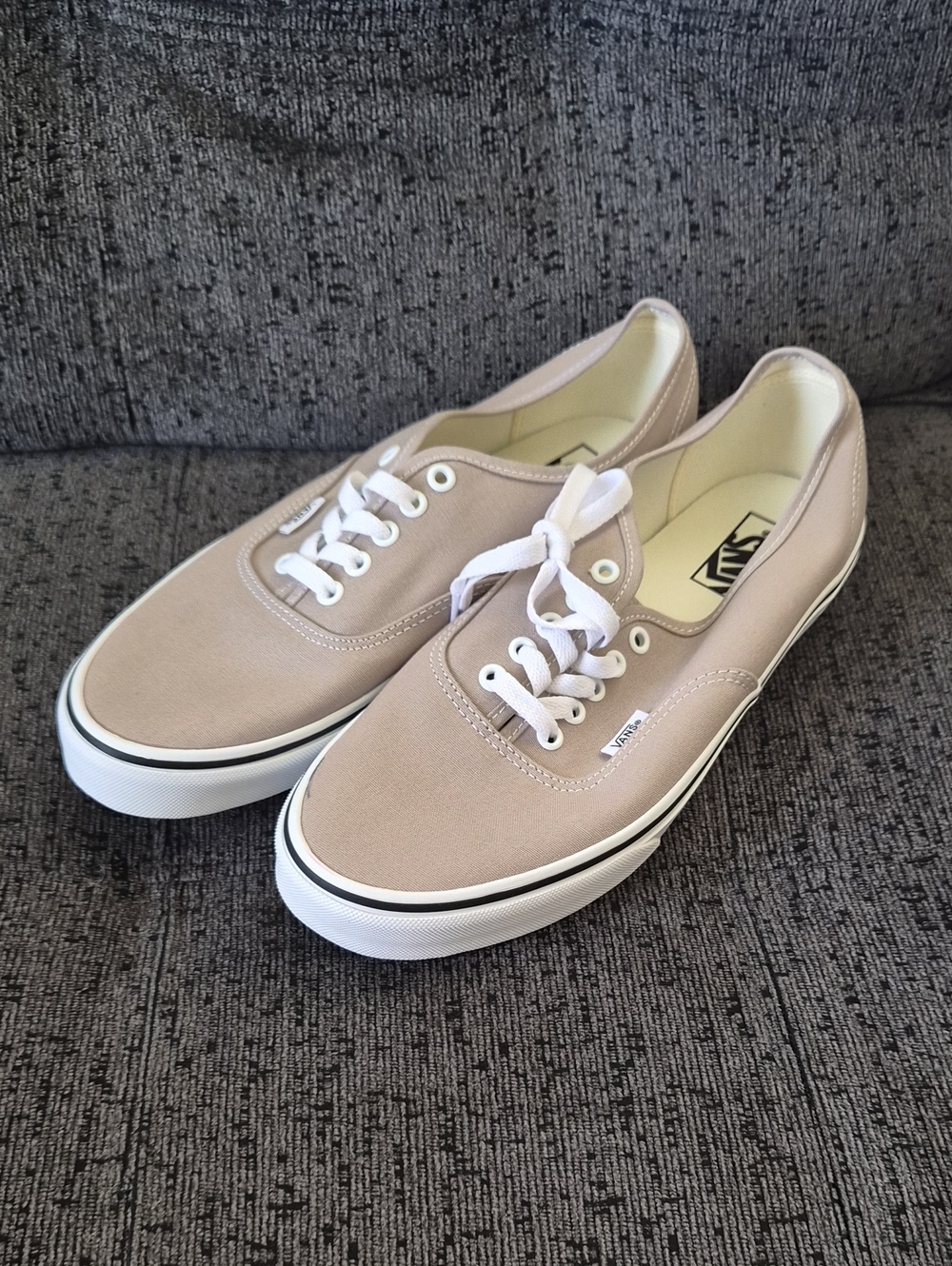 Vans Authentic Canvas Sneakers in Taupe